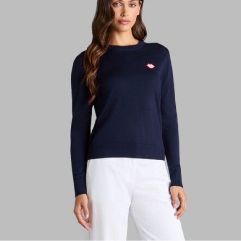 G/Fore Love Golf  MerinoWool Crewneck Sweater   Mother Golfer